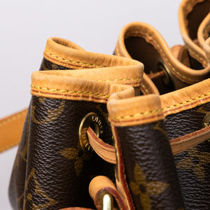 LOUIS VUITTON NOE SHOULDER BAG MONOGRAM CANVAS BROWN MULTICOLOURED GHW
