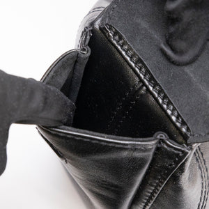 LOUIS VUITTON CARRYALL CARGO VIBE PM BLACK LAMBSKIN LEATHER SHW