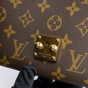 LOUIS VUITTON POCHETTE METIS EAST WEST MONOGRAM CANVAS GHW (MICROCHIP)