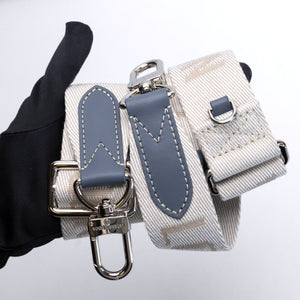 LOUIS VUITTON KEEPALL BANDOULIERE 25 WASHED DENIM CANVAS BLUE SHW