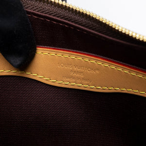 LOUIS VUITTON BOULOGNE PM MONOGRAM CANVAS/ LEATHER NATURAL GHW (MICROCHIP)