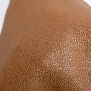 PRADA LARGE TRIANGLE LEATHER BAG CARAMEL SHW