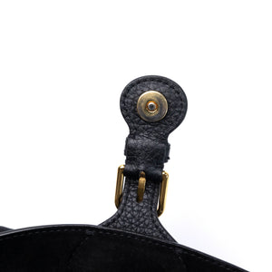 CHRISTIAN DIOR MEDIUM DIOR BOBBY BAG BLACK CALFSKIN GHW