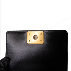 CHANEL 22C MINI BOY BAG CALFSKIN LEATHER GHW(MICROCHIP)