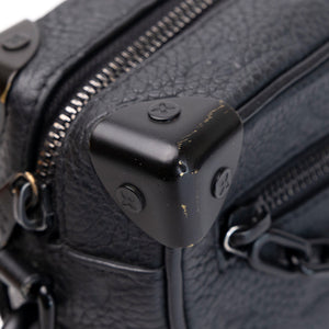 LOUIS VUITTON MINI SOFT TRUNK MONOGRAM TAURILLON LEATHER SO BLACK (MICROCHIP)