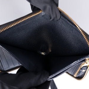 LOUIS VUITTON ZIPPY COIN PURSE MONOGRAM EMPREINTE GHW