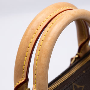LOUIS VUITTON SPEEDY 20 BANDOULIERE MONOGRAM CANVAS GHW (MICROCHIP)