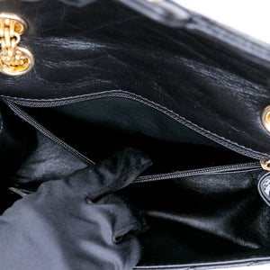 CHANEL MINI 2.55 REISSUE AGED CALFSKIN BLACK GHW
