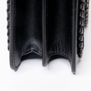 BVLGARI SERPENTI FOREVER SHOULDER BAG BLACK CALFSKIN