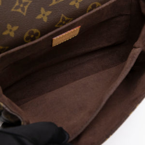 LOUIS VUITTON POCHETTE METIS MONOGRAM CANVAS GHW (MICROCHIP)