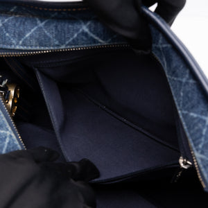 CHANEL GABRIELLE HOBO BAG DENIM / LEATHER MULTICOLOURED HARDWARE