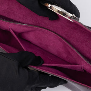 LOUIS VUITTON CASSIS EPI LEATHER MONTAIGNE CLUTCH BAG