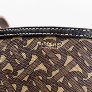 BURBERRY SOCIETY TB MONOGRAM LARGE TOTE GHW