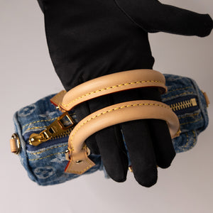LOUIS VUITTON NANO SPEEDY DENIM