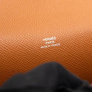 HERMES HERMESNAP WALLET EPSOM GOLD SHW STAMP G