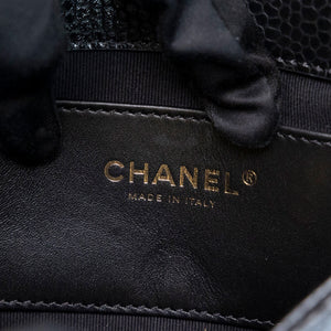 CHANEL 26C MINI FLAP BAG BLACK CAVIAR GHW (MICROCHIP)
