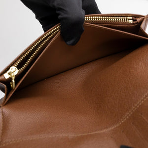 LOUIS VUITTON BRAZZA WALLET MONOGRAM GHW (MICROCHIP)