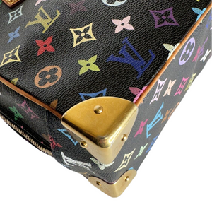 LOUIS VUITTON MONOGRAM MULTICOLOUR TROUVILLE HANDBAG BLACK