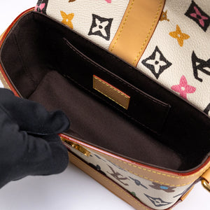 LOUIS VUITTON TYLOR ENVELOPE WEARABLE WALLET MULTICOLOUR MONOGRAM CRAGGY COATED CANVAS GHW