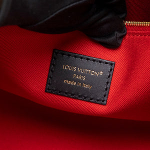 LOUIS VUITTON ON THE GO BROWN MONOGRAM CANVAS TOTE BAG GHW (MICROCHIP)