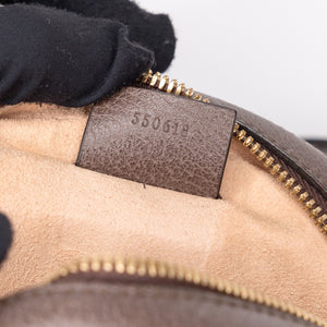 GUCCI OPHIDIA GG MINI ROUND BAG