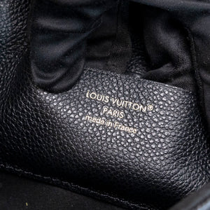 LOUIS VUITTON NANO MADELEINE MONOGRAM EMPREINTE LEATHER BLACK GHW (MICROCHIP)