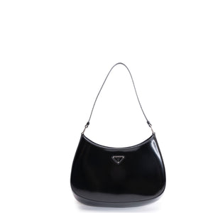 PRADA CLEO BAG BLACK CALFSKIN LEATHER SHW