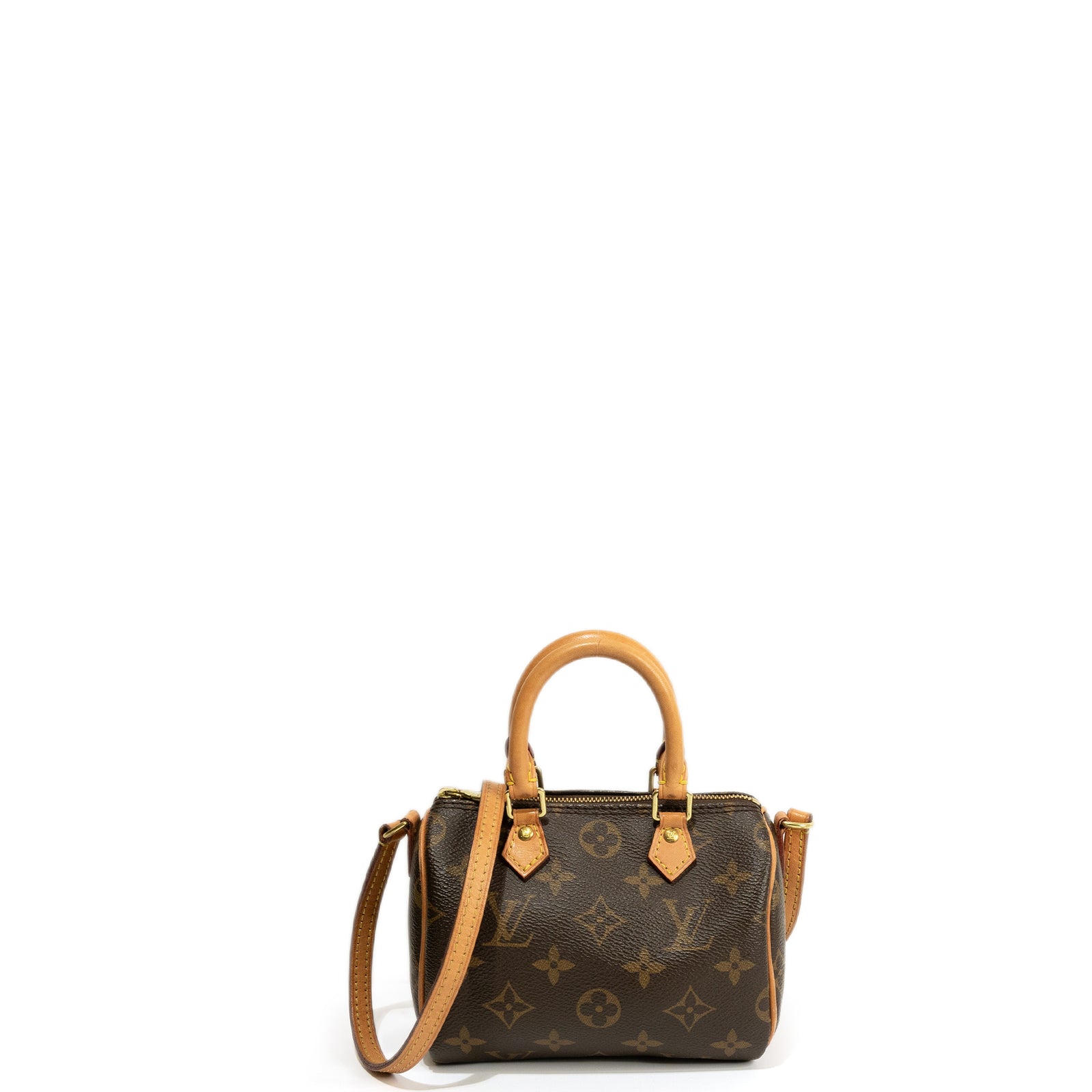 LOUIS VUITTON NANO SPEEDY MONOGRAM CANVAS