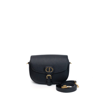 CHRISTIAN DIOR MEDIUM DIOR BOBBY BAG BLACK CALFSKIN GHW