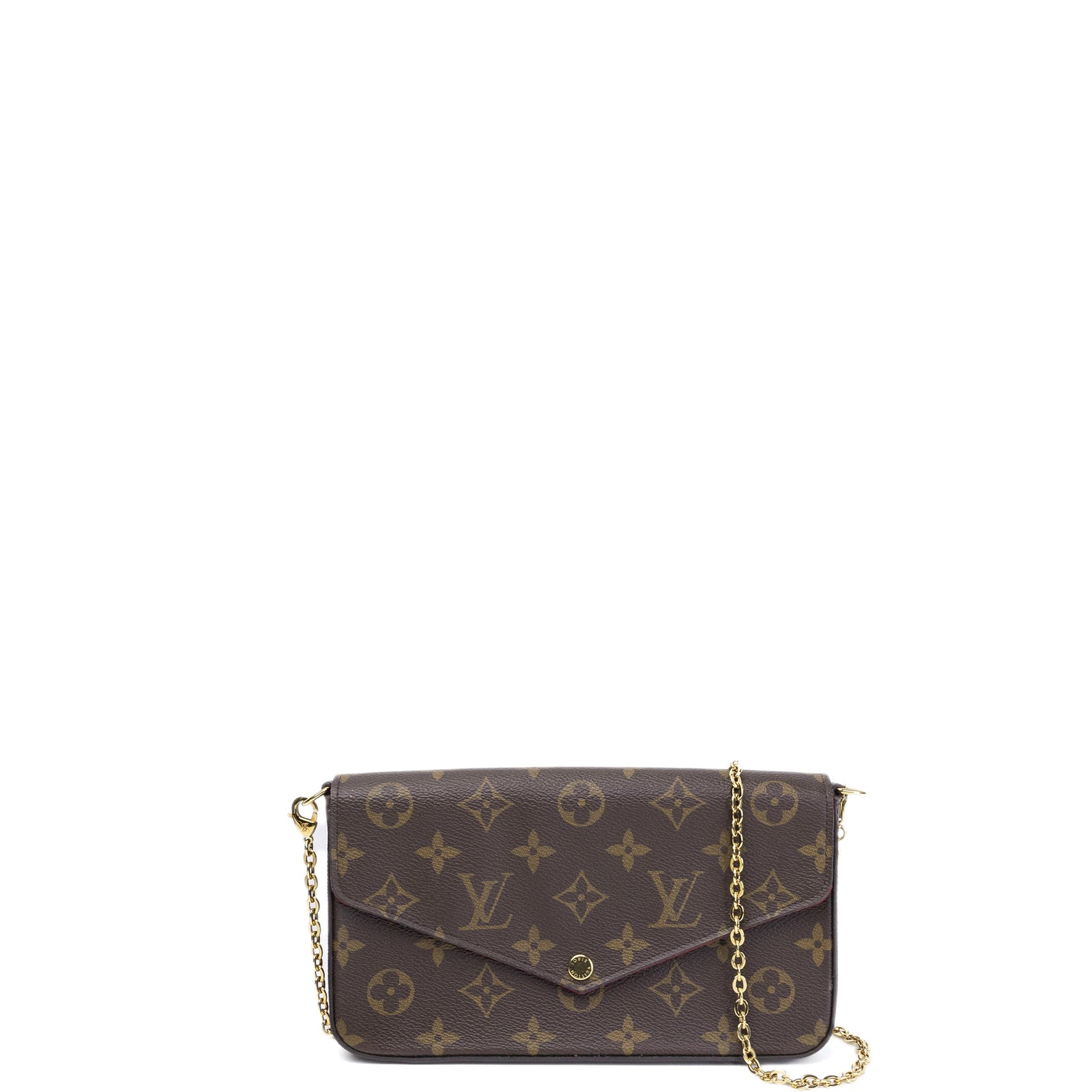 LOUIS VUITTON POCHETTE FELICIE MONOGRAM GHW