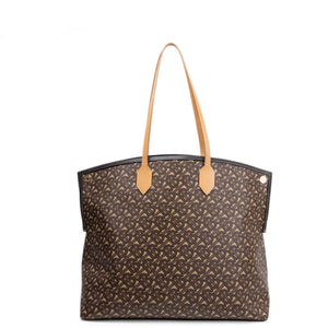 BURBERRY SOCIETY TB MONOGRAM LARGE TOTE GHW