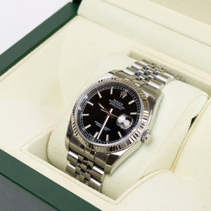ROLEX DATEJUST 36MM BLACK REF.116234