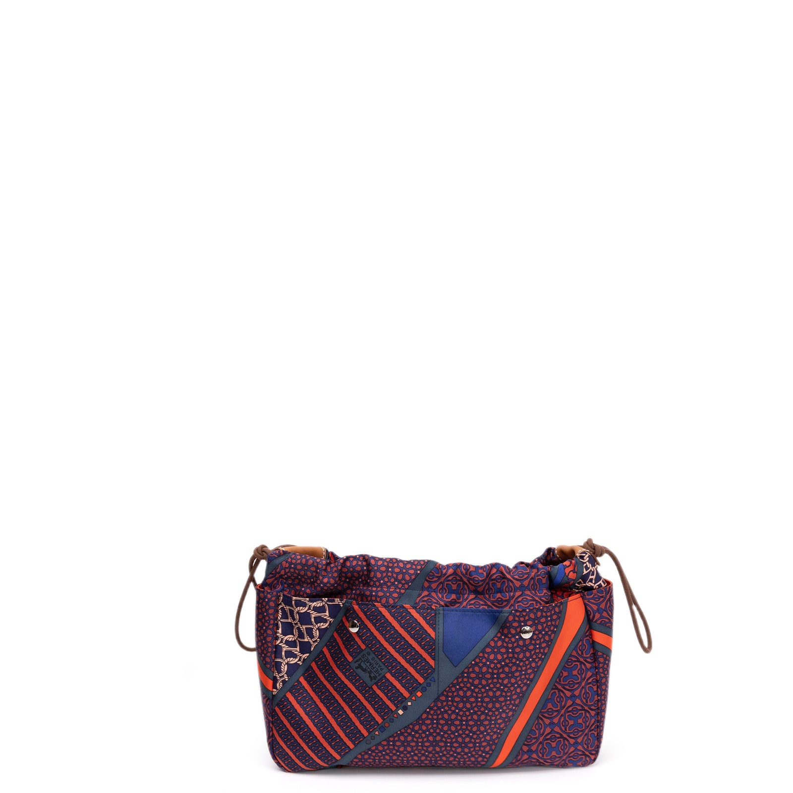 HERMES FOURBI 25 POUCH CANVAS / LEATHER MULTICOLOUR SHW