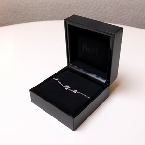 PIAGET 18K WHITE GOLD DIAMOND ROSE BRACELET