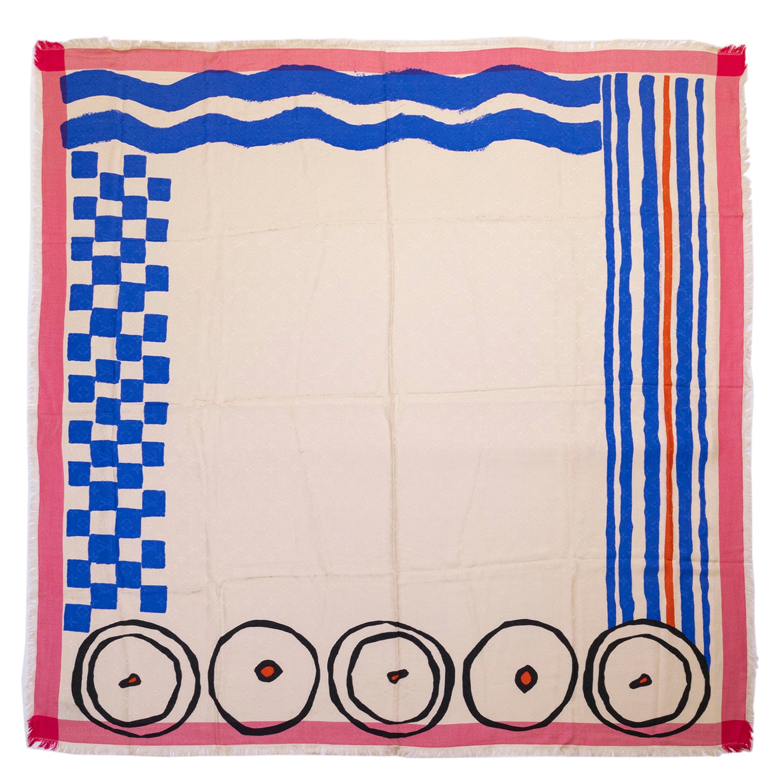 LOUIS VUITTON MULTICOLOUR MONOGRAM SHAWL