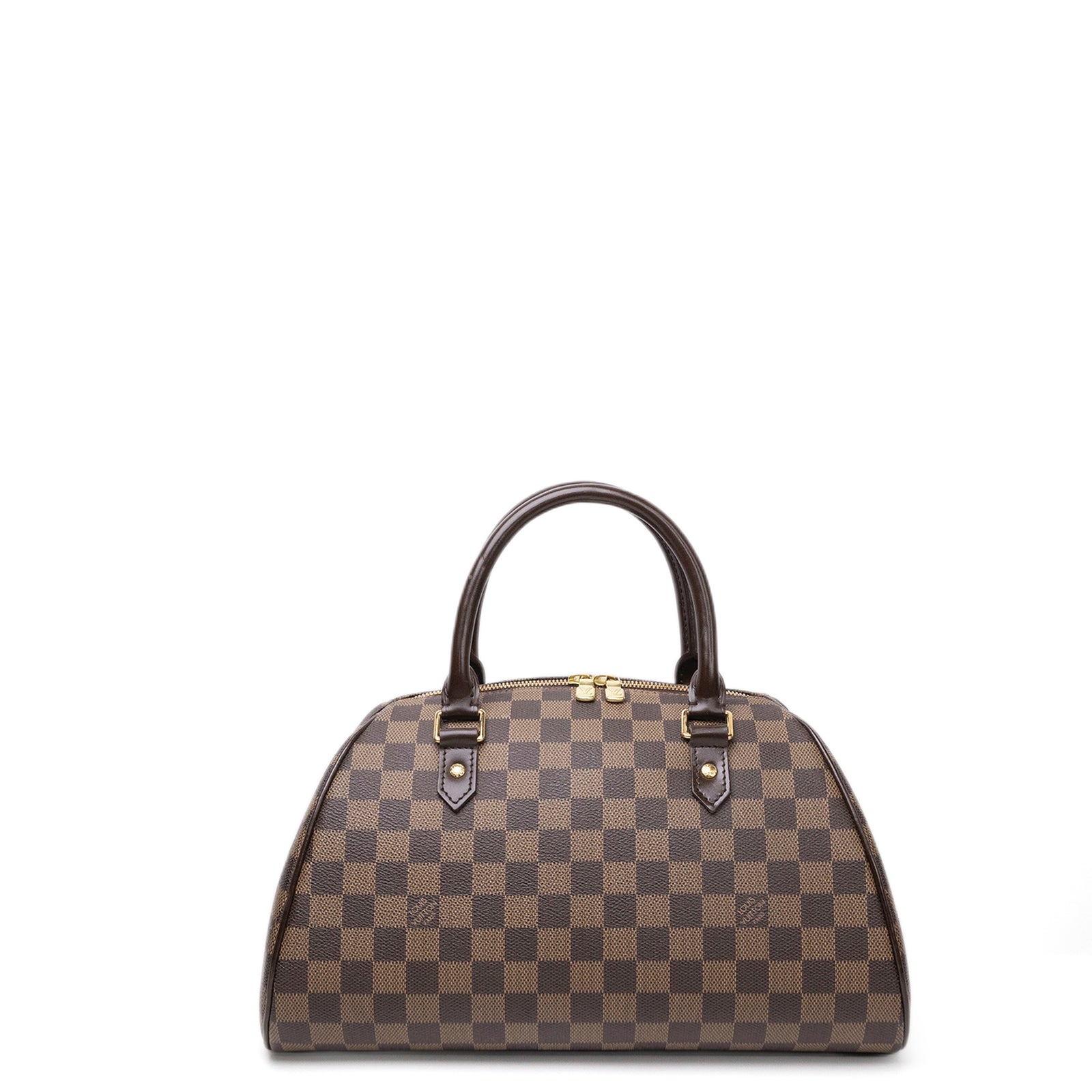 LOUIS VUITTON RIBERA MM TOTE DAMIER EBENE CANVAS GHW