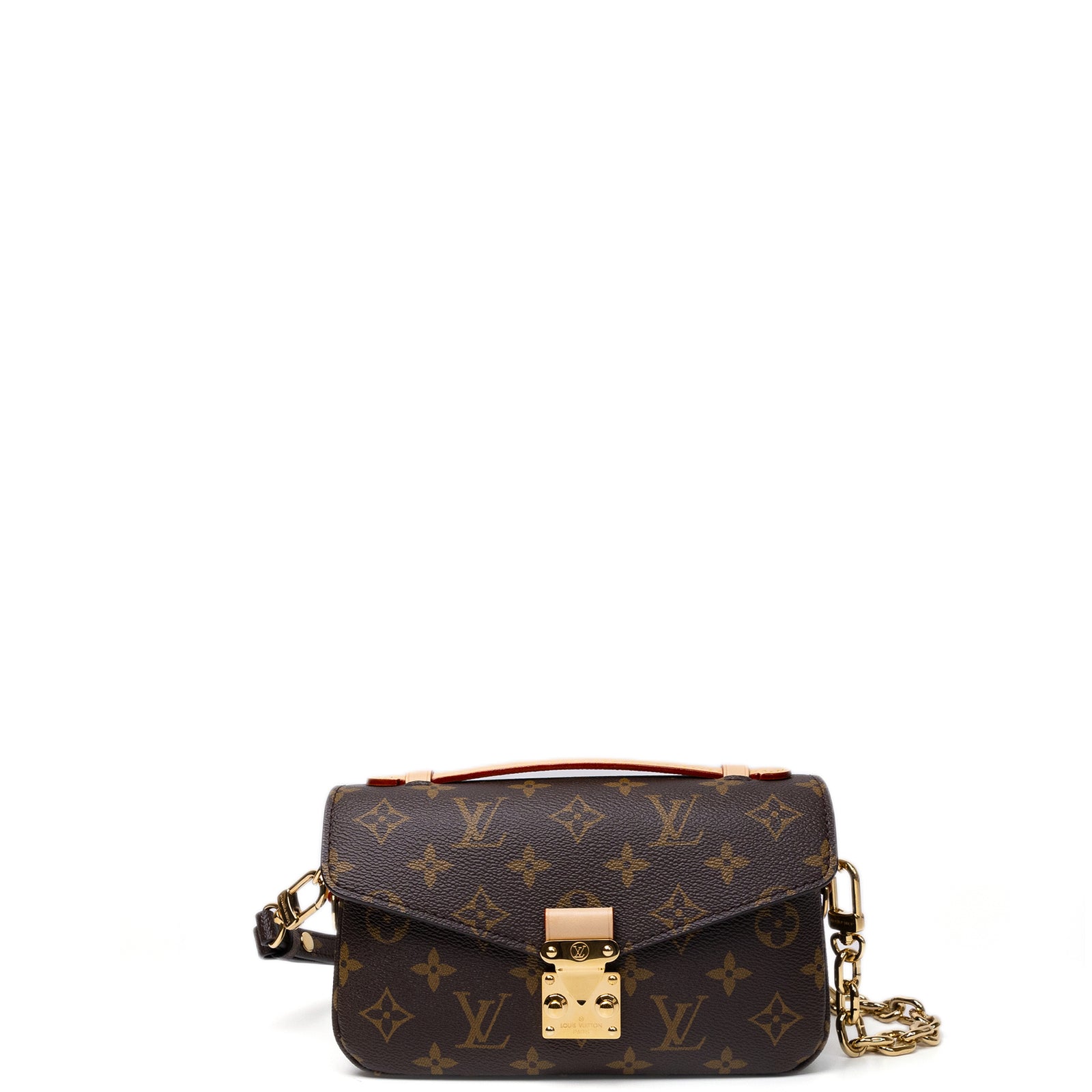 LOUIS VUITTON POCHETTE METIS EAST WEST MONOGRAM CANVAS GHW