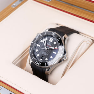 OMEGA SEAMASTER DIVER 300M BLACK DIAL MENS WATCH