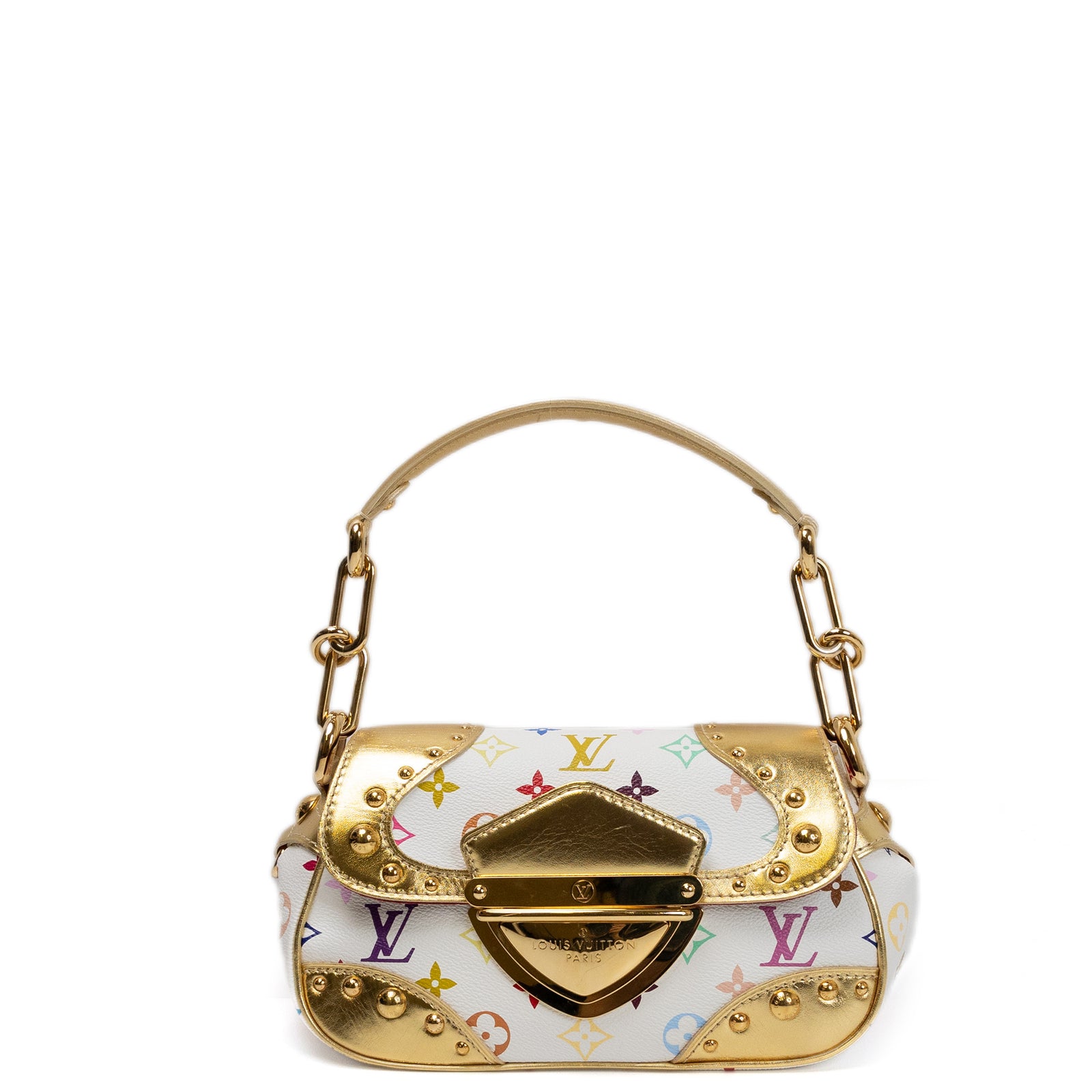LOUIS VUITTON MARILYN MULTICOLOR BLANC SHOULDER BAG GHW