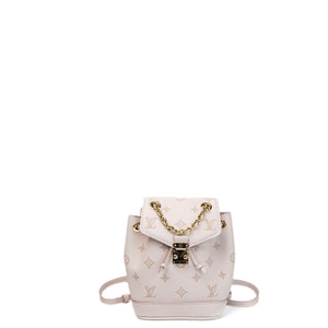 LOUIS VUITTON NANO NEO BACKPACK PINK MONOGRAM EMPREINTE LEATHER GHW