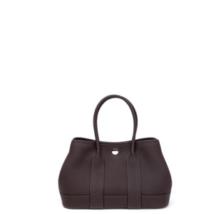 HERMES GARDEN PARTY 23 TOGO 47 CHOCOLATE SHW STAMP K