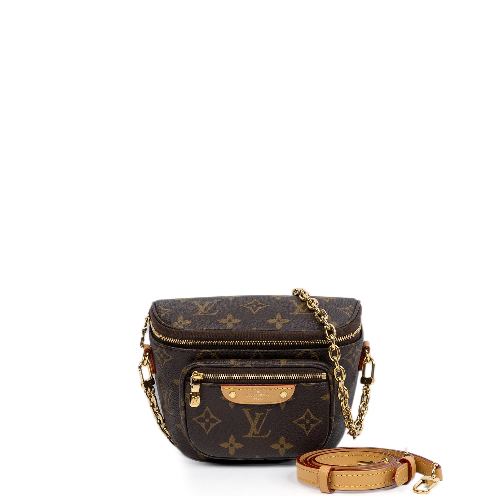 LOUIS VUITTON MINI BUMBAG MONOGRAM CANVAS GHW