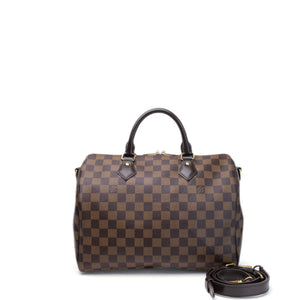 LOUIS VUITTON SPEEDY 30 DAMIER EBENE GHW