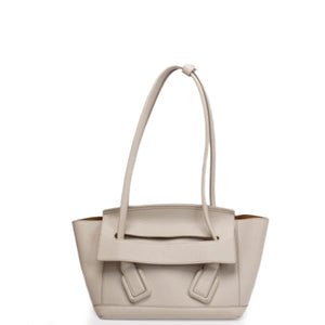 BOTTEGA VENETA ARCO BAG CALFSKIN WHITE GHW