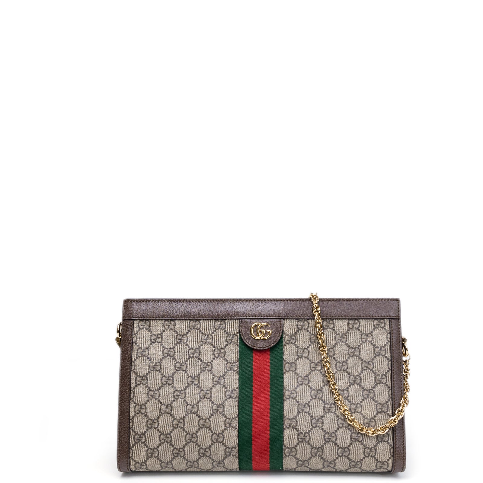 GUCCI OPHIDIA GG SHOULDER BAG MULTICOLOURED GHW