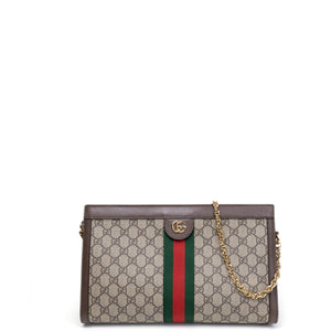 GUCCI OPHIDIA GG SHOULDER BAG MULTICOLOURED GHW