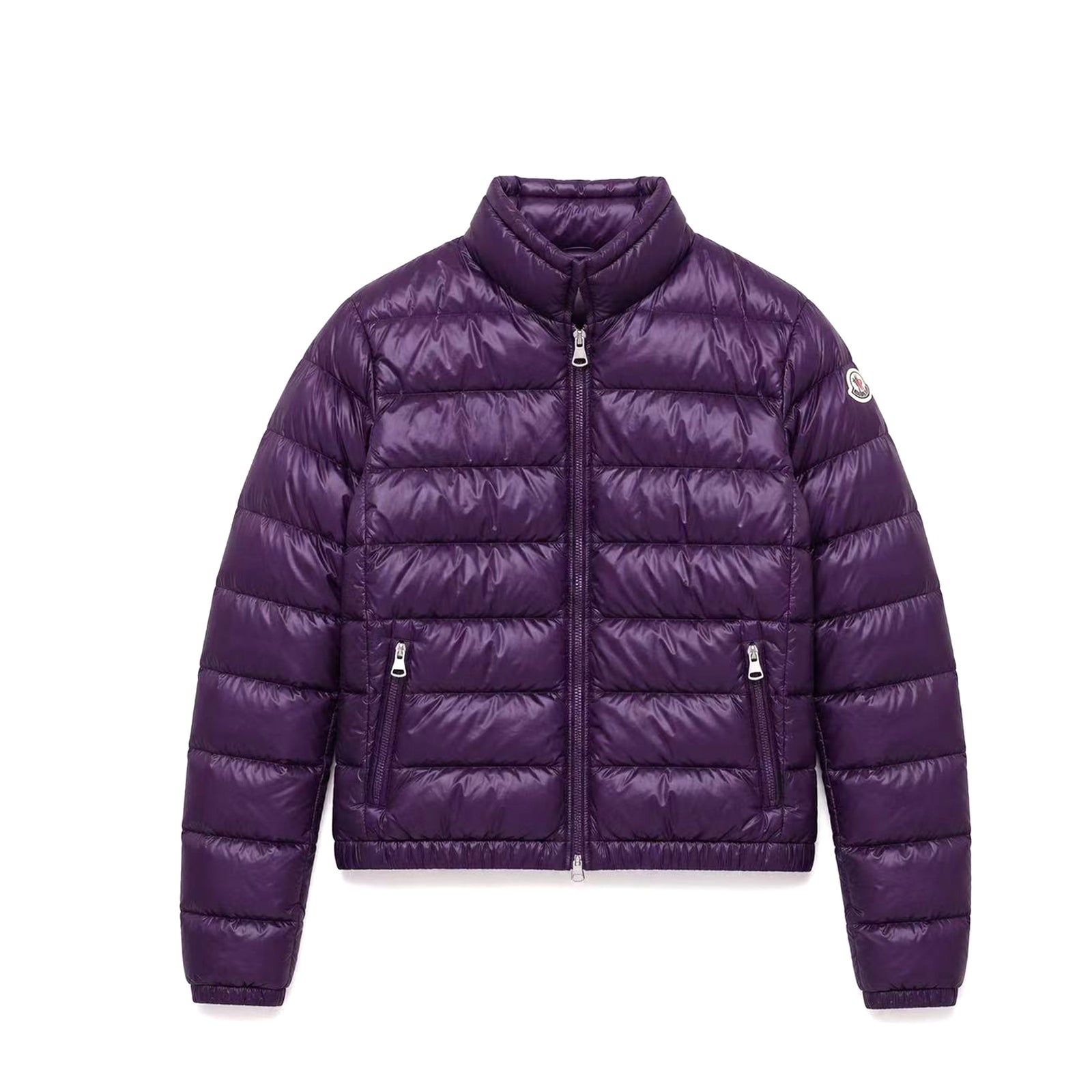 MONCLER PURPLE DOWN ACORUS JACKET SIZE 1