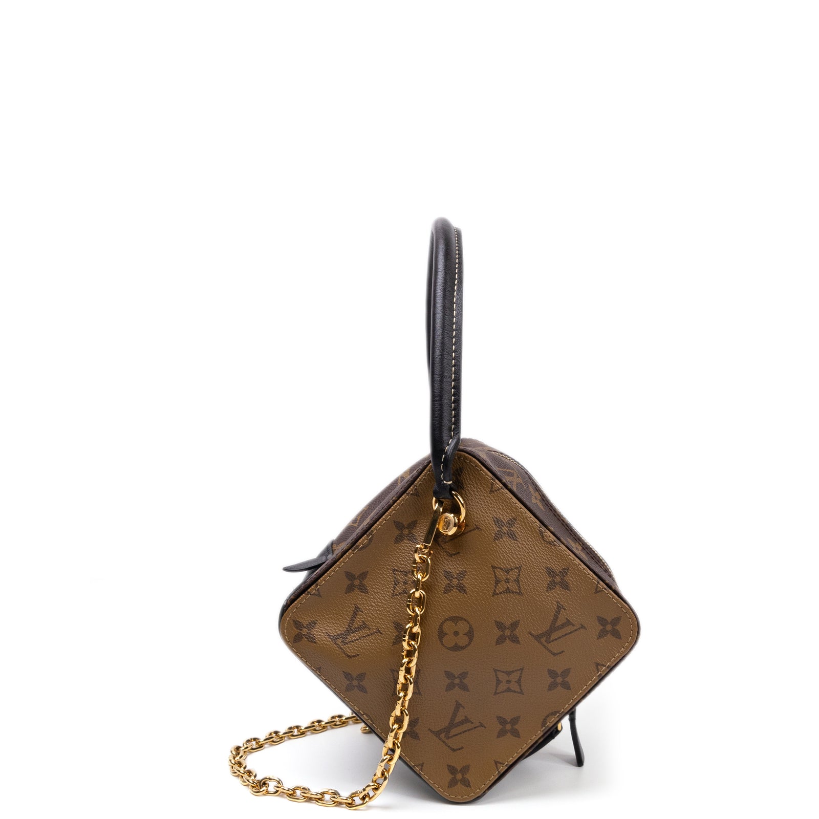 LOUIS VUITTON DICE BAG MULTICOLORED MONOGRAM REVERSE CANVAS GHW