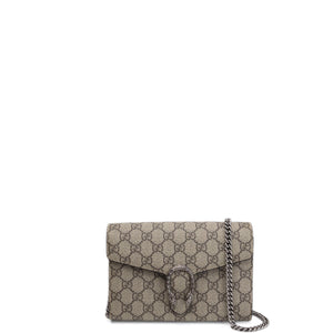 GUCCI GG SUPREME DIONYSUS CHAIN BAG BRIGE CANVAS / LEATHER SHW