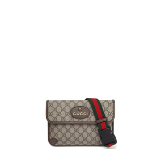 GUCCI GG SUPREME CANVAS NEO VINTAGE BELT BAG GHW